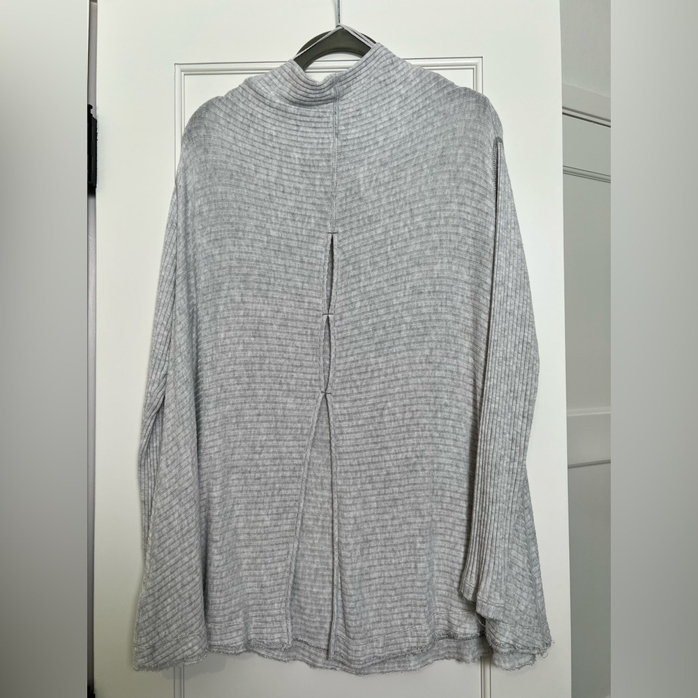 Free People Lover Rib Split Back Pullover (Small) - Picture 4 of 4